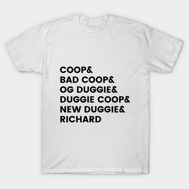 All the coops black T-Shirt-TOZ